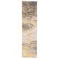 Jaipur Catalyst Cisco Frost Gray and Travertine 2"2" x 8" Runner, , large