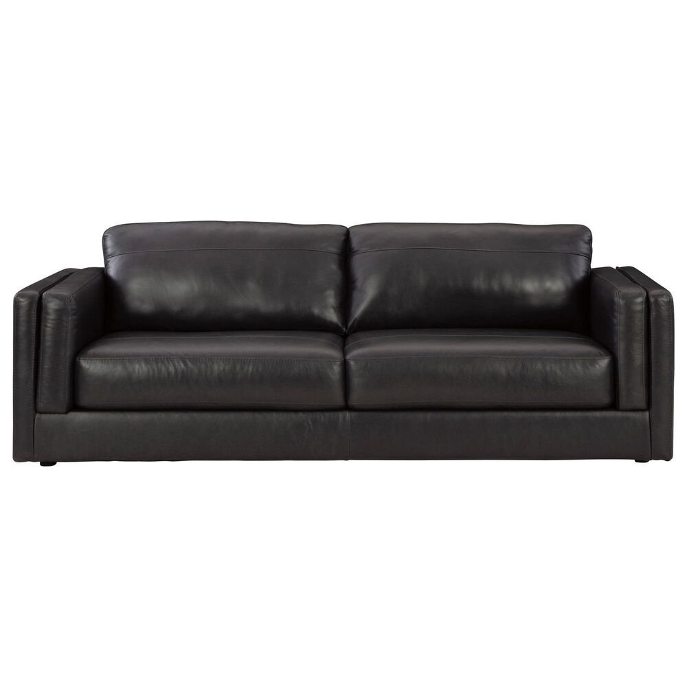 Ashley Amiata 4-Piece Stationary Living Room Set in Onyx, , large
