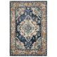 Safavieh Monaco MNC243N-4 4" x 5"7" Navy/Light Blue Area Rug, , large