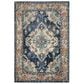 Safavieh Monaco MNC243N-4 4" x 5"7" Navy/Light Blue Area Rug, , large