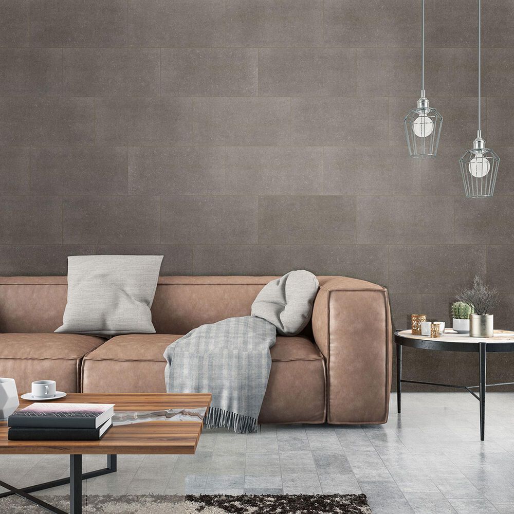 MS International Dimensions Gris 12&quot; x 24&quot; Porcelain Tile, , large