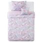 Pem America My World Rainbow Unicorn 4-Piece Full Comforter Set in Purple and Pink, , large
