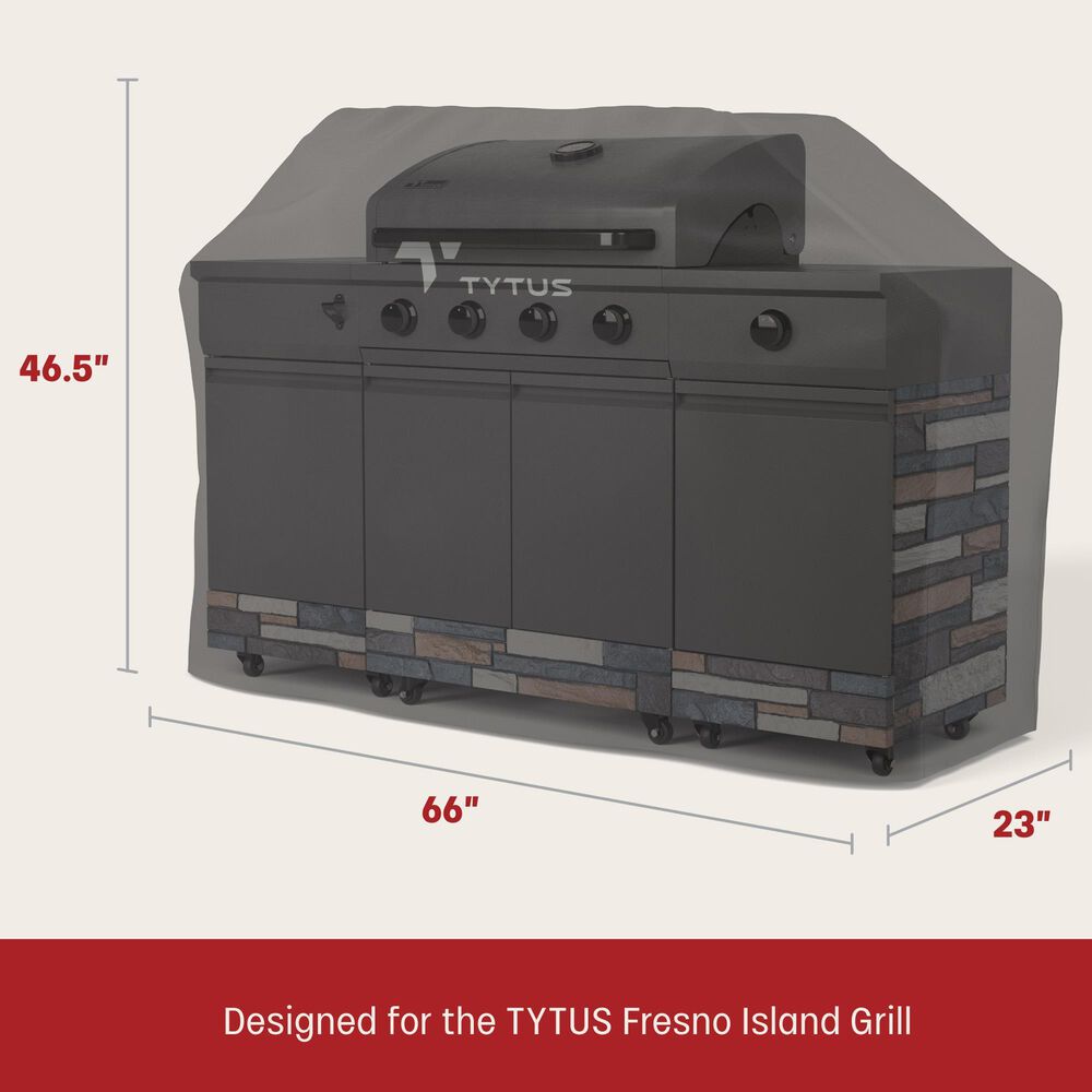 TYTUS Fresno Island Grill Cover in Black, , large