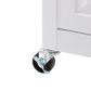 CorLiving Sage 2 Shelves Kitchen Cart in White, , large