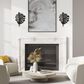 Golden Lighting Aruba 1-Light Wall Sconce in Natural Black, , large