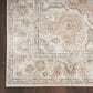 Nourison Astra Machine Washable 9" x 12" Beige Area Rug, , large