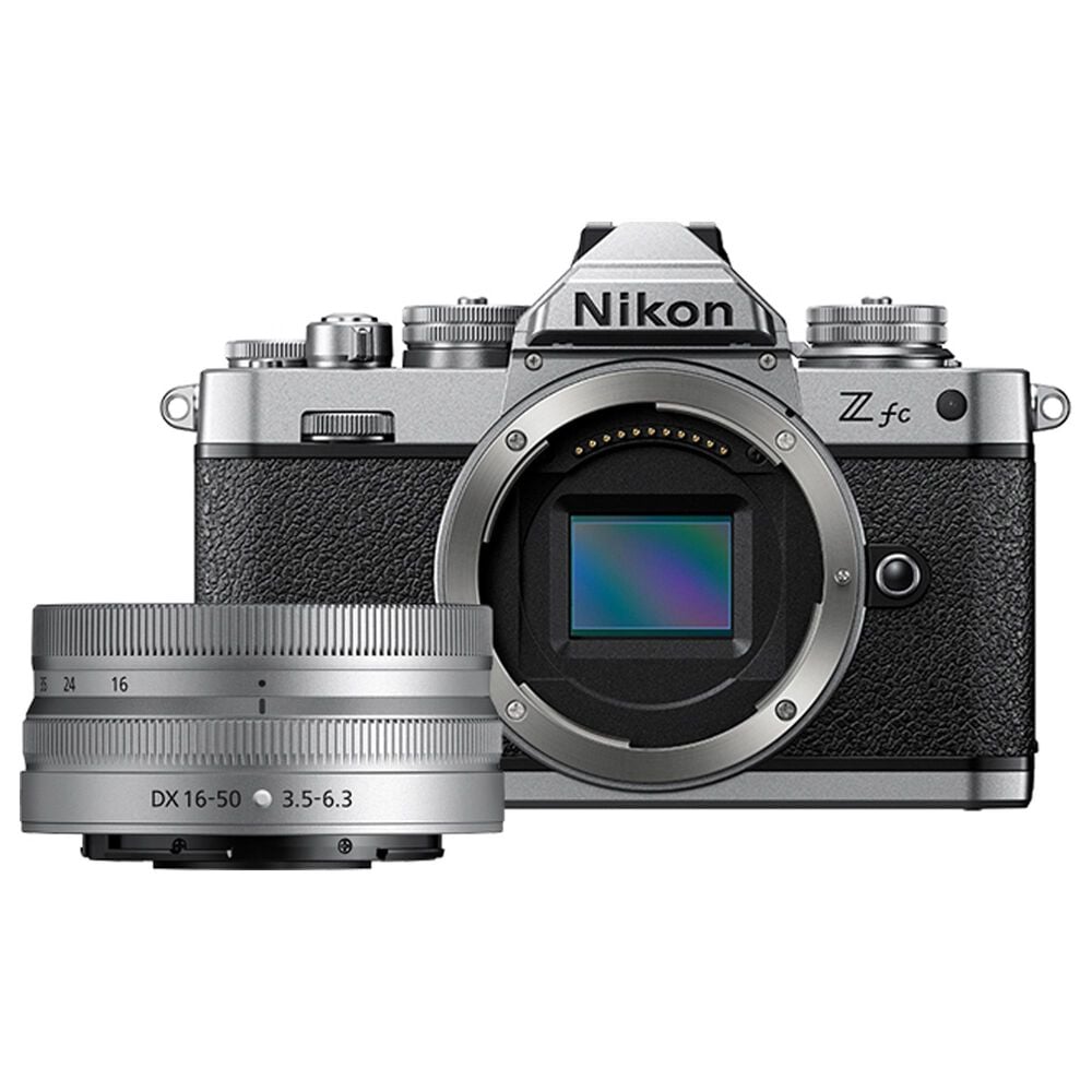 Nikon Z FC Mirrorless Digital Camera with 16-50mm F/3.5-6.3 Lens in Black, , large