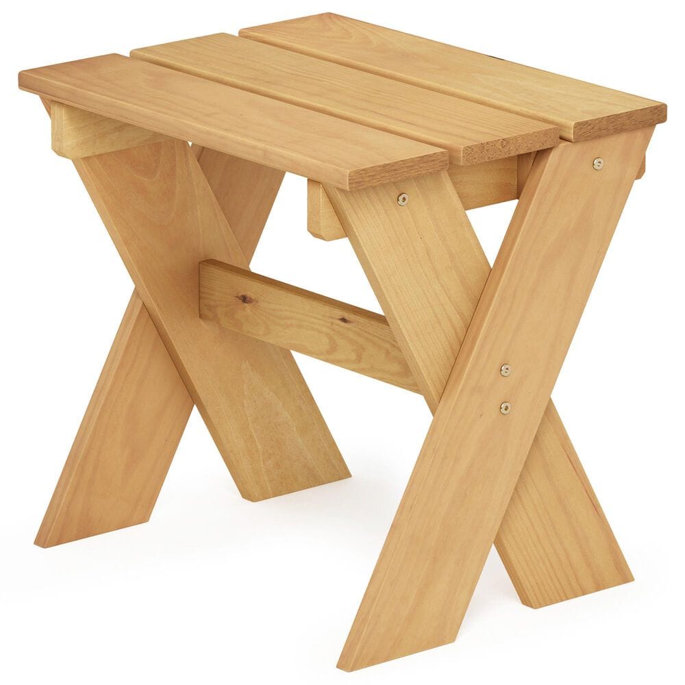 HOMLUX Patio End Table in Pine, , large