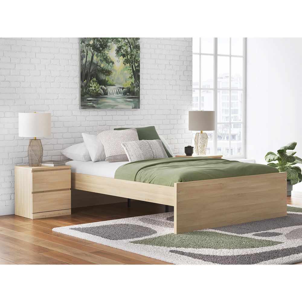 Ashley Onita Queen Platform Bed in Natural, , large