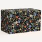 Rifle Paper Co Crafted by Cloth and Company Willie Storage Bench in Stawberry Fields Black, , large