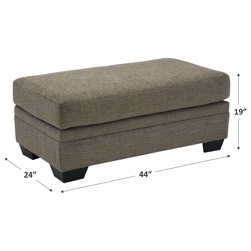 Ashley Stonemeade Ottoman in Nutmeg, , large