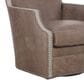 Bradington-Young Fredricksen Swivel Chair in Mushroom, , large