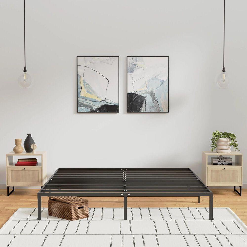 Glideaway Deluxe Twin Platform Base in Matte Black, , large