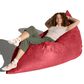 Jaxx 5.5" Pillow Bean Bag Pillow in Cinnabar, , large