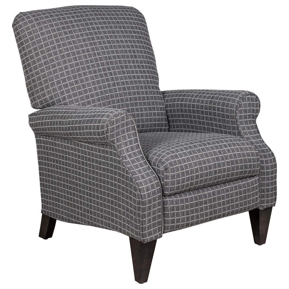 La-Z-Boy Charlotte Push Back Recliner with High Leg in Charcoal, , large