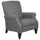 La-Z-Boy Charlotte Push Back Recliner with High Leg in Charcoal, , large