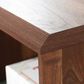 Sauder Willow Place L-Shaped Desk in Grand Walnut, , large