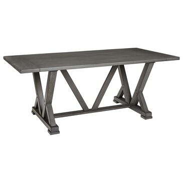 Tiddal Home Fiji Rectangular Dining Table in Harbor Gray - Table Only, , large