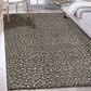 Radici USA Leopardo 6" x 9" Midnight Area Rug, , large
