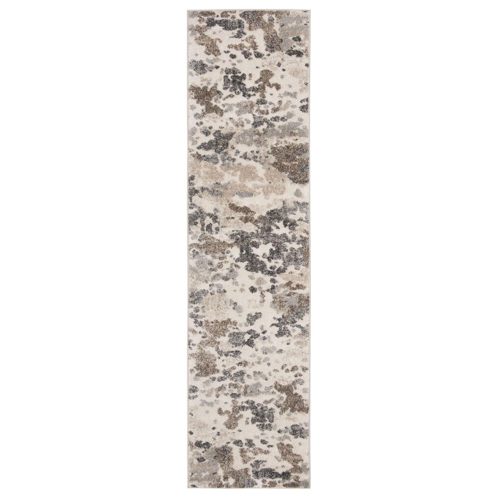 Safavieh Spirit SPR123A 2' x 8' Taupe and Ivory Runner, , large