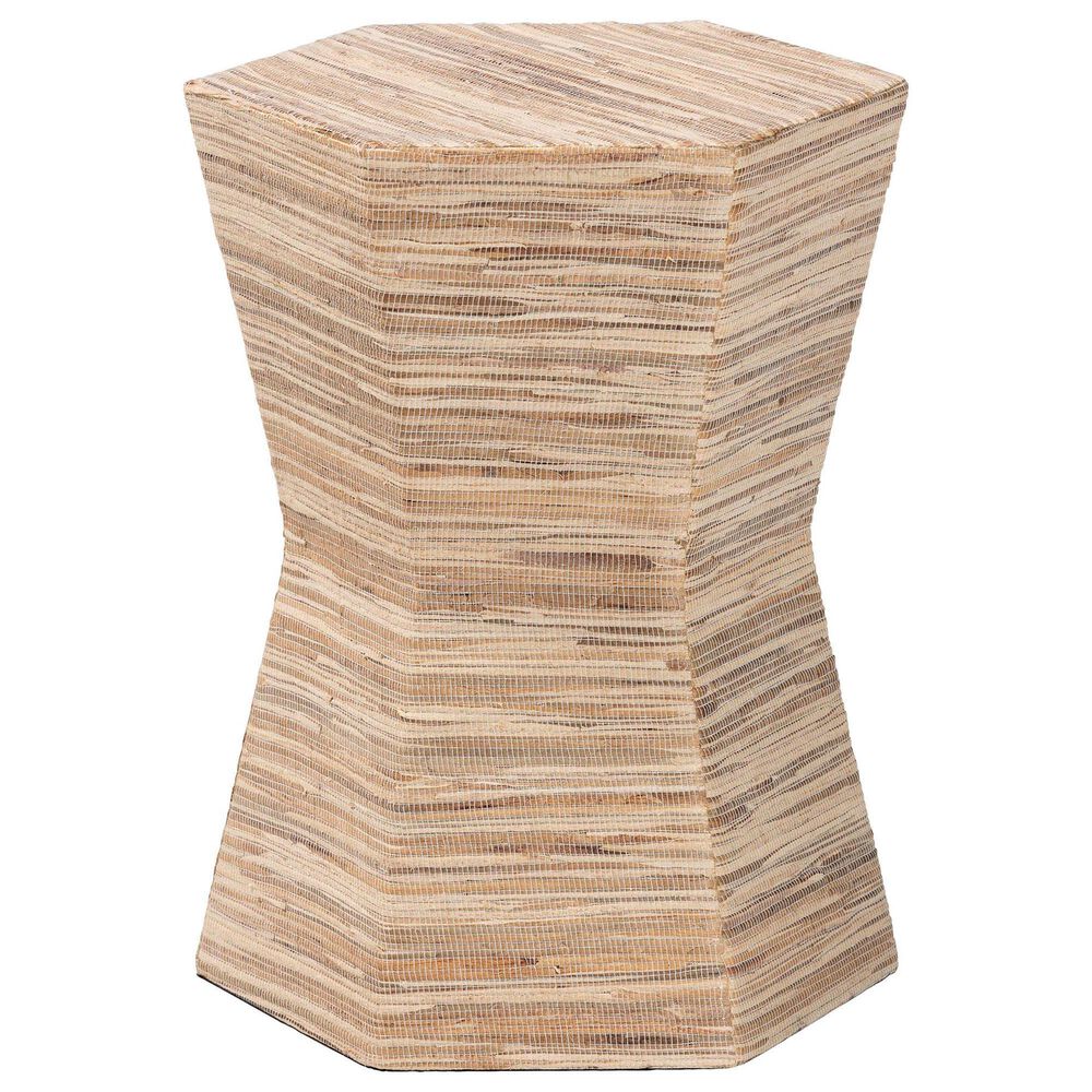 Baxton Studio Idana End Table in Natural, , large