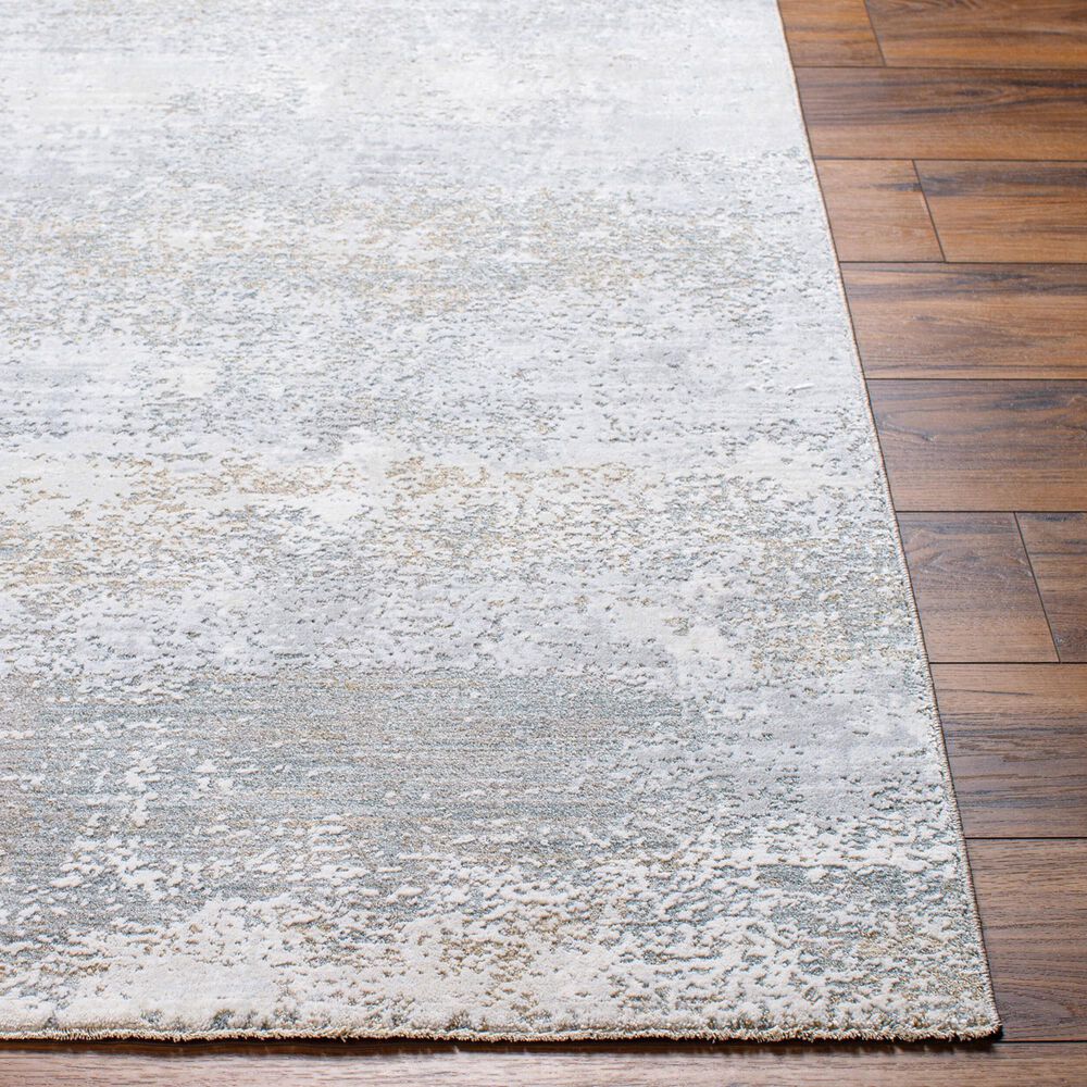 Surya Brunswick 7&#39;10&quot; x 10&#39;2&quot; Cream, Tan, Olive, Blue, Seafoam and Taupe Area Rug, , large