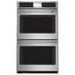 Cafe 2-Piece Kitchen Package with 30" Smart Built-In Convection Double Wall Oven and 36" Gas Cooktop in Stainless Steel, , large