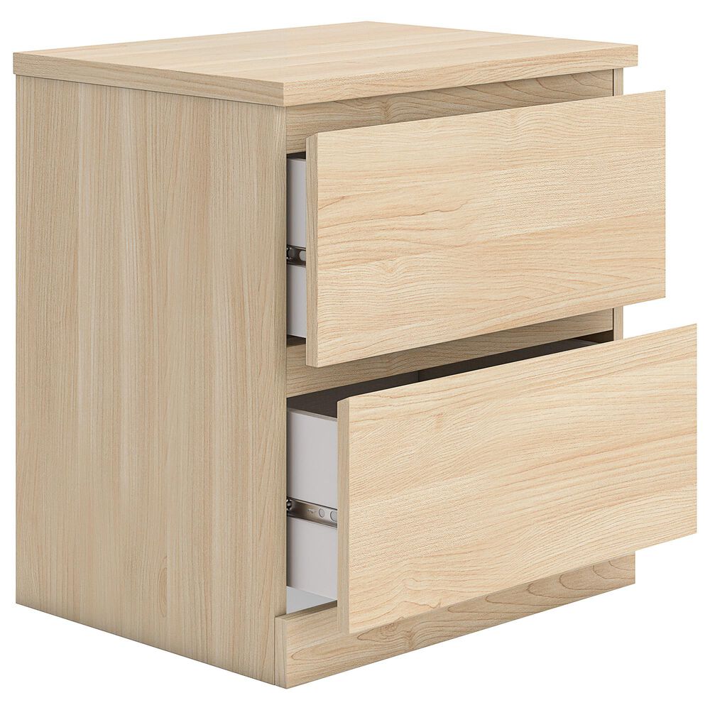 Ashley Onita 2-Drawer Nightstand in Natural, , large