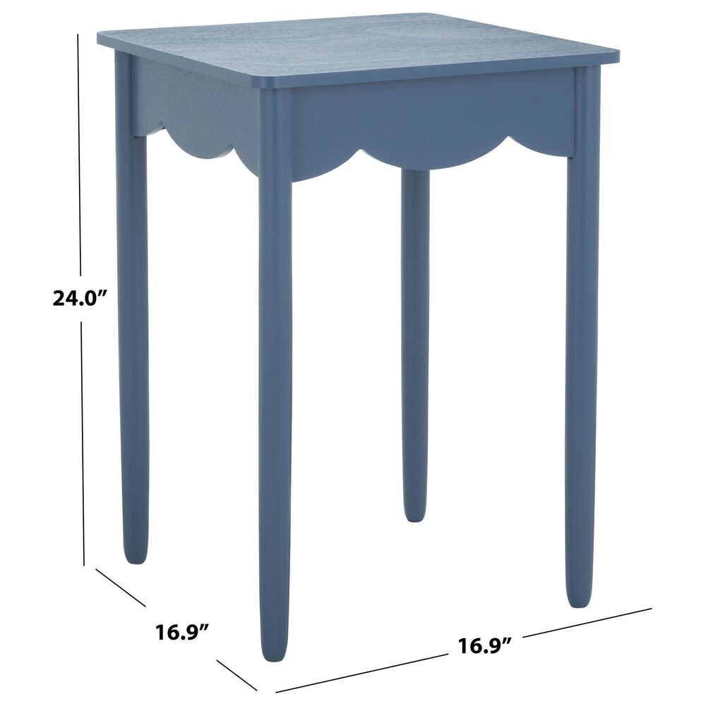 Safavieh Paislyn End Table in Blue, , large