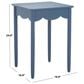 Safavieh Paislyn End Table in Blue, , large