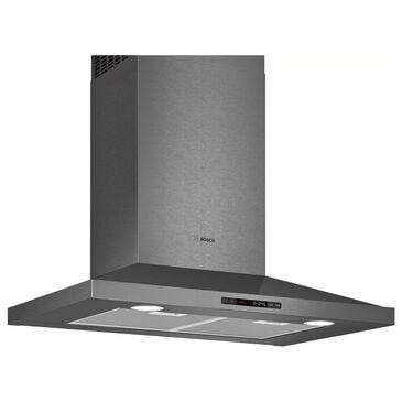 Bosch 30" Pyramid Canopy Chimney Hood in Black Stainless Steel, , large