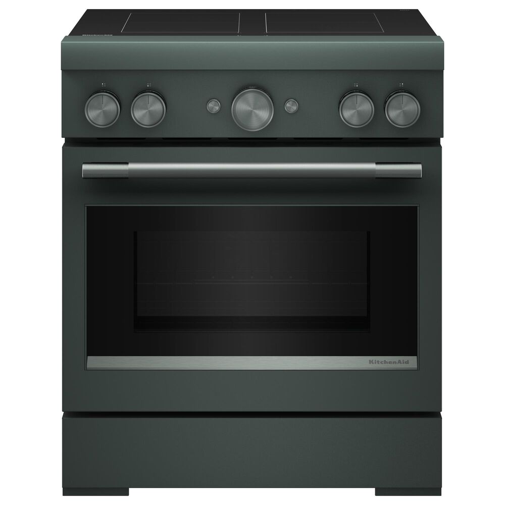 KitchenAid 4.1 Cu. Ft. Freestanding Induction Range in Juniper, , large