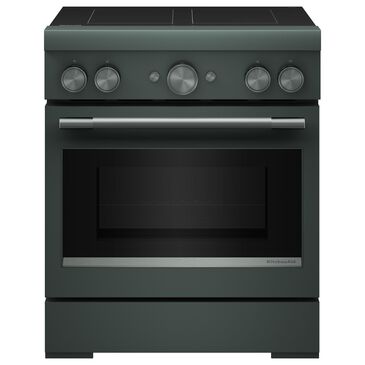 KitchenAid 4.1 Cu. Ft. Freestanding Induction Range in Juniper, , large