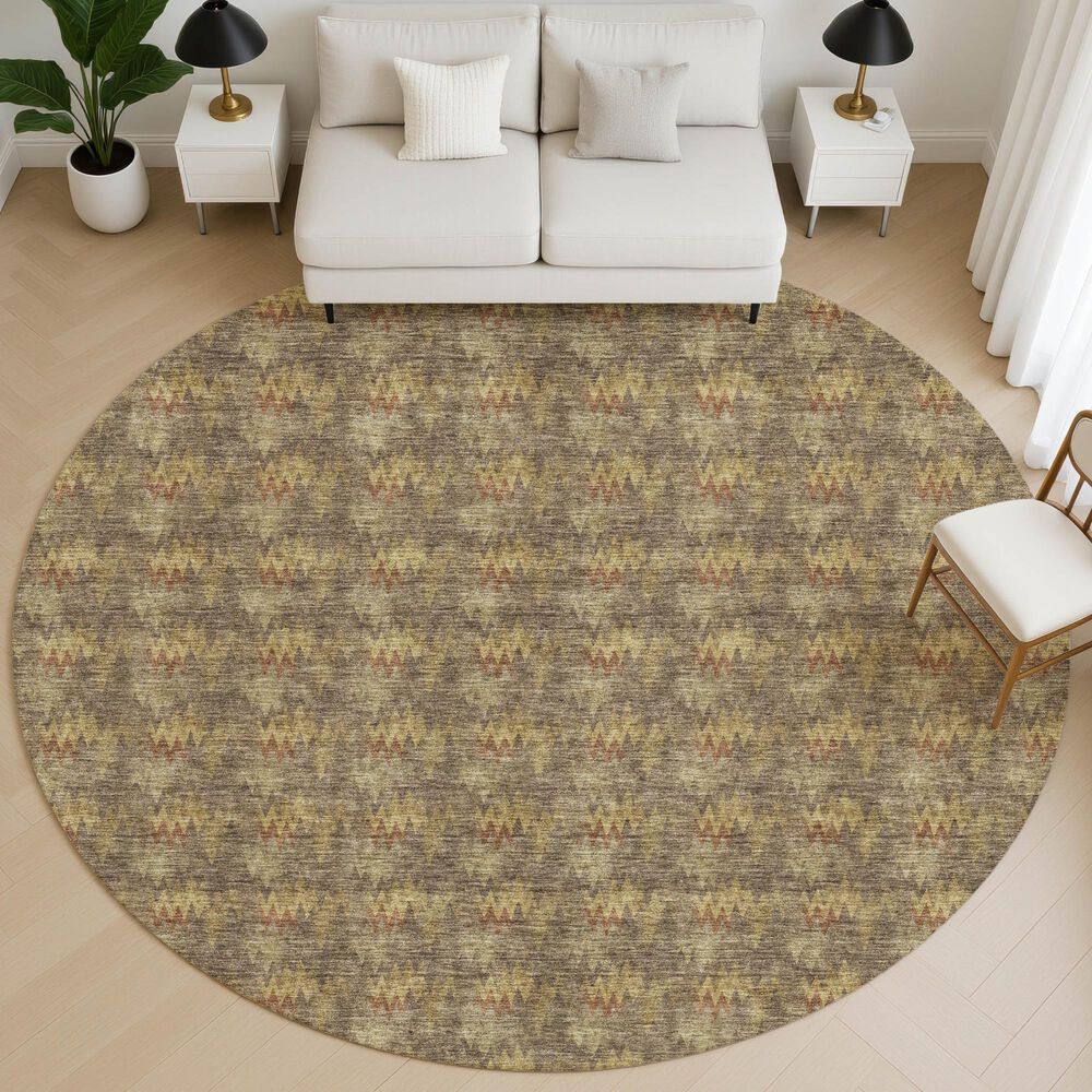 Dalyn Rug Company Soft Essentials Earth 8' Round Area Rug, , large