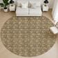 Dalyn Rug Company Soft Essentials Earth 8" Round Area Rug, , large