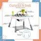 Evolur Sit N Seek Activity Center in Gray, , large