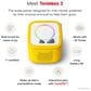 Tonies Pikachu Toniebox 2 Audio Player Starter Set in Lightning Yellow, , large