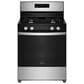 Whirlpool 5.1 Cu. Ft. Gas Range with No Preheat Mode in Stainless Steel, , large