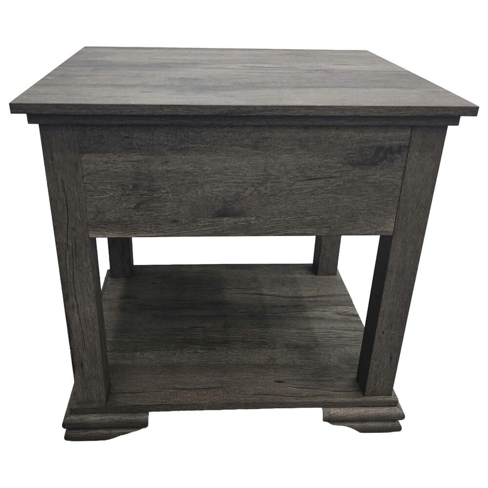 Mayberry Hill Park Ridge End Table in Charcoal, , large