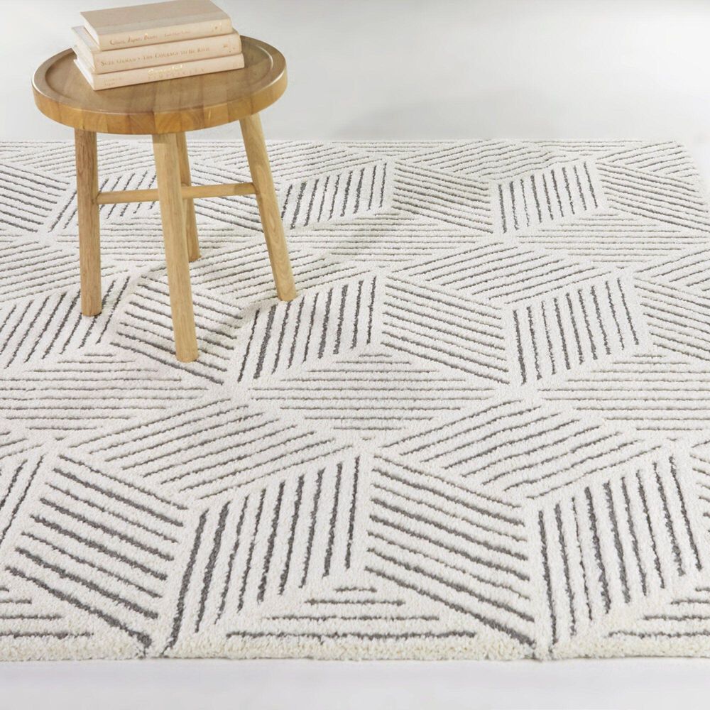 Balta Rugs Casimir 5&#39;3&quot; x 7&#39; Cream Area Rug, , large