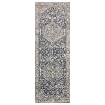 Loloi II Teagan TEA-01 2"8" x 7"6" Denim and Mist Runner, , large