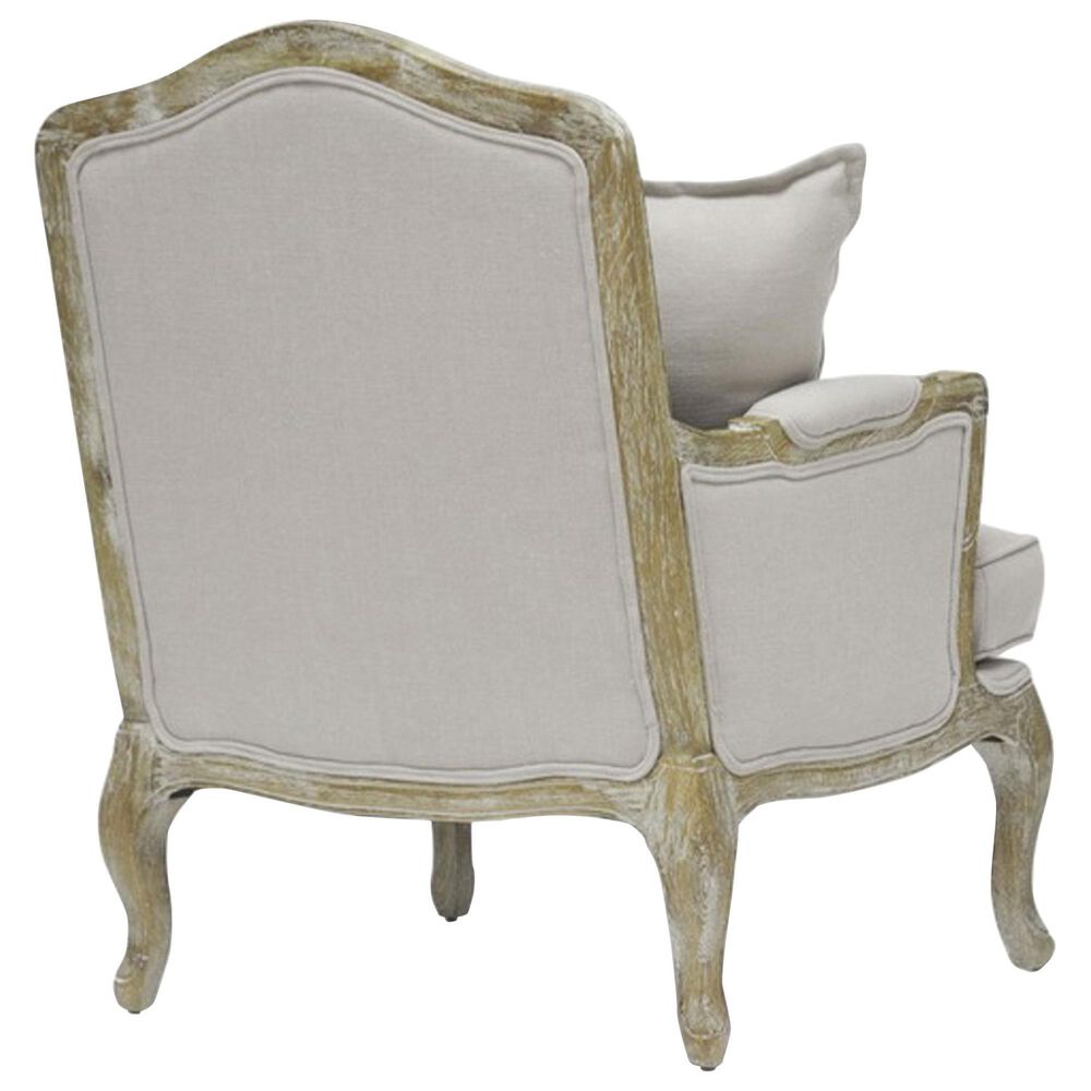 Baxton Studio Constanza Accent Chair in Beige, , large