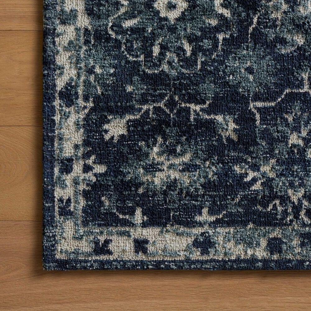 Loloi Percival Navy and Ivory 3&#39;6&quot; x 5&#39;6&quot; Area Rug, , large