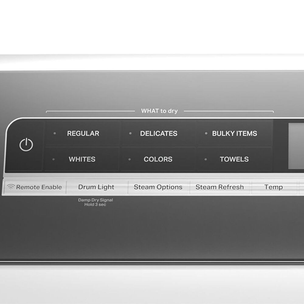 Whirlpool 5.3 Cu. Ft. Top Load Washer and 7.4 Cu. Ft. Electric Dryer Laundry Pairs in White, , large