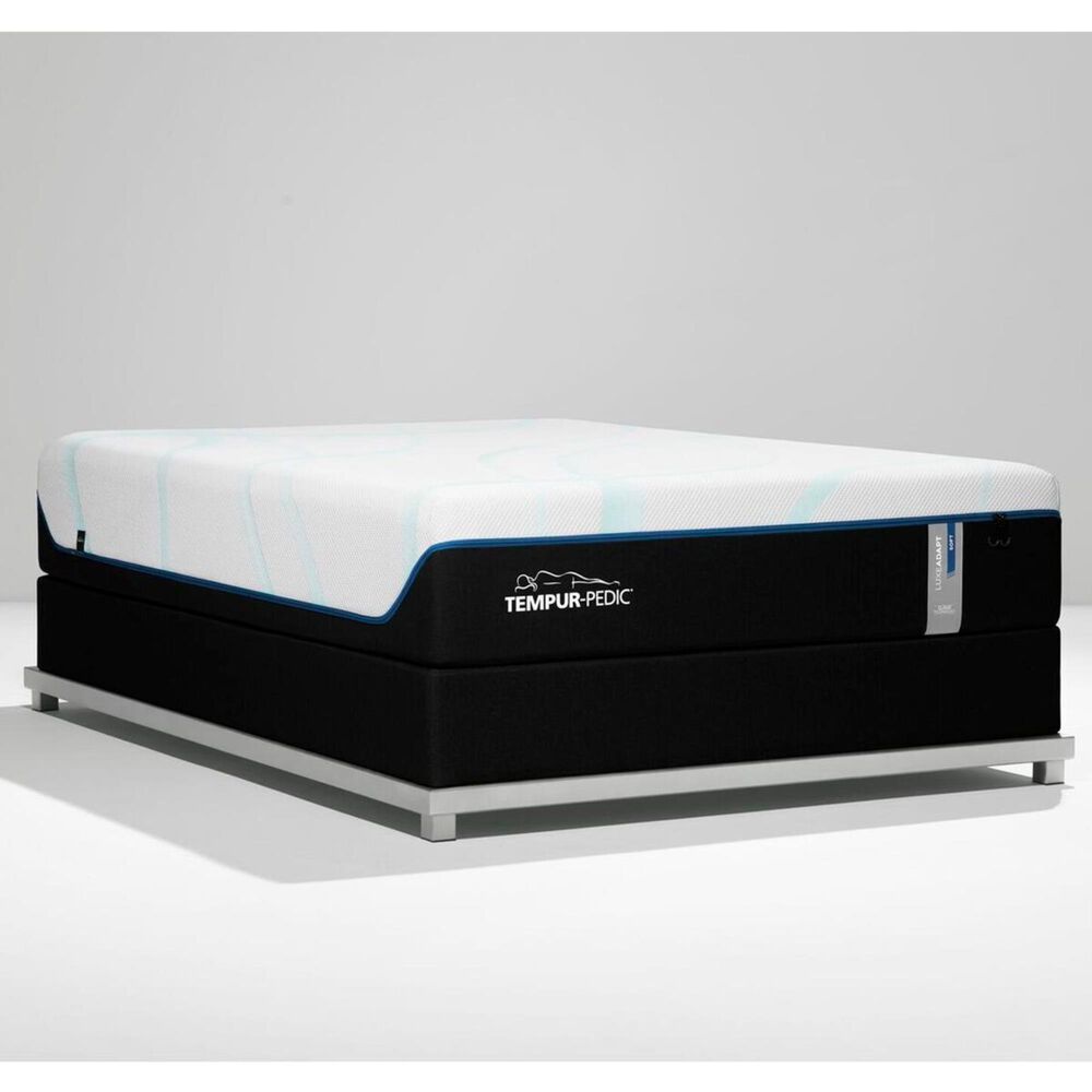 Tempur-Pedic TEMPUR-LUXEADAPT Soft Queen Mattress with High Profile Box Spring, , large