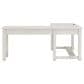 Ashley Robbinsdale 3-Piece L-Shape Desk and Bookcase Set in Antique White, , large