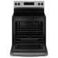 GE Appliances 30" Freestanding Electric Range with Self-Clean and 4 Burners in Stainless Steel and Black, , large
