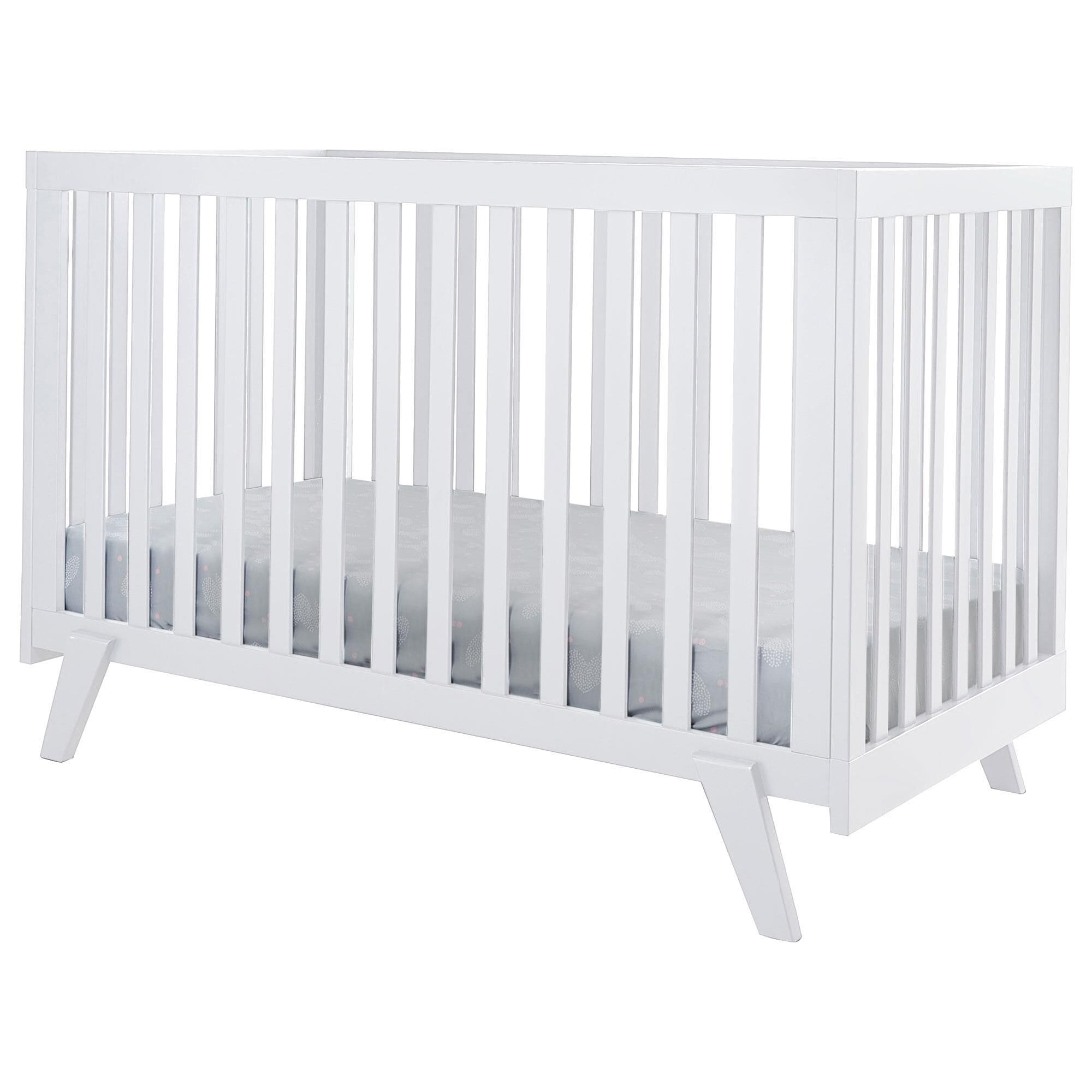 Sorelle Luce 2 In 1 Convertible Crib in White NFM