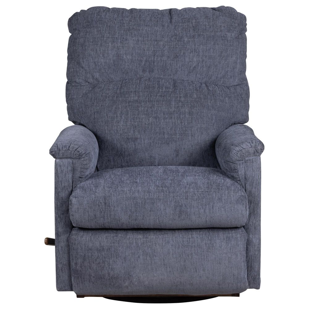 La-Z-Boy Collage Manual Rocker Recliner with Swivel Base in Persia Lake, , large