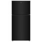 Whirlpool 19.3 Cu. Ft. Wide Top Freezer Refrigerator in Black, , large